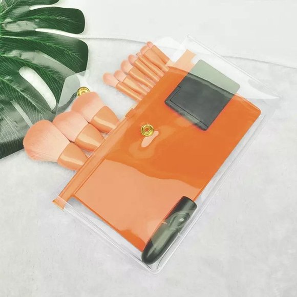 Candy colored Vegan Brush set, 10 Pcs - Picture 6 of 6